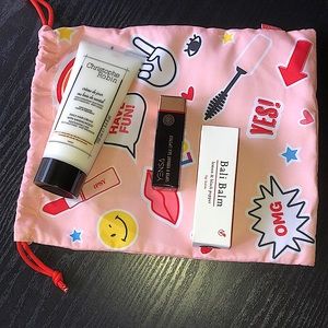 New Ipsy June Glam Bag Plus Bag w/ 3 Products